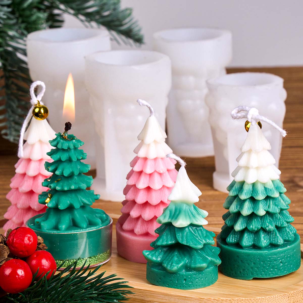 3D Christmas Tree Silicone Can - Art And Craft Xmas Tree review and price