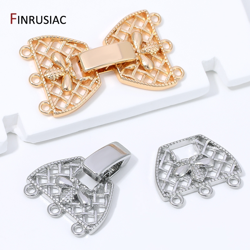 14K Gold Plated Brass 3-Row Pe - Art Craft Ideas review and price