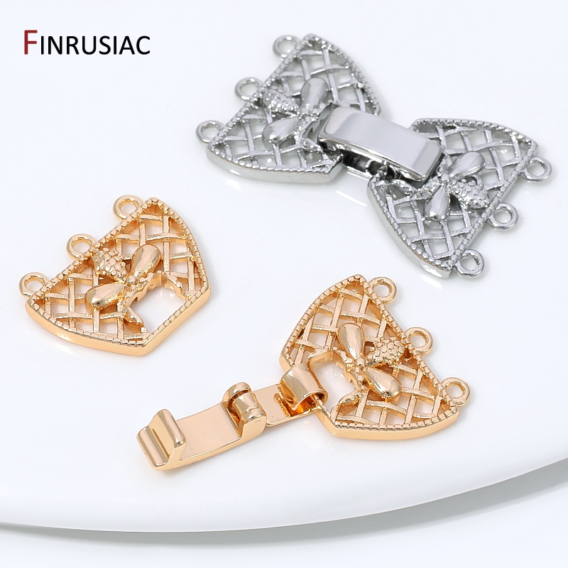 14K Gold Plated Brass 3-Row Pe - Art Craft Ideas review and price